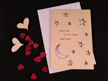 Houten wenskaarten — originele en duurzame groeten