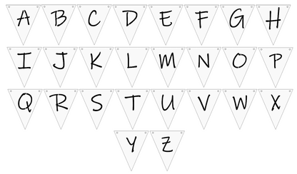 Houten vlagjes (prijs per vlagje)