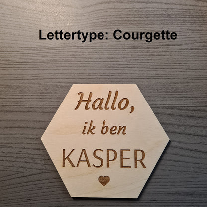 Milestones hexagon (14 stuks)