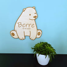 Afbeelding in Gallery-weergave laden, Naambord beer
