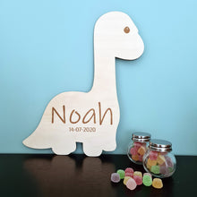 Afbeelding in Gallery-weergave laden, Naambord dino

