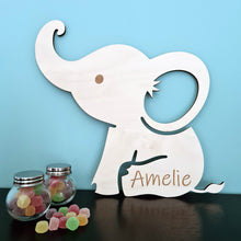 Afbeelding in Gallery-weergave laden, Naambord olifant

