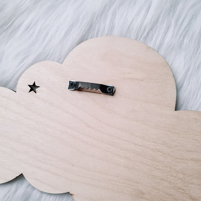 Naambord "Boven De Wolken"