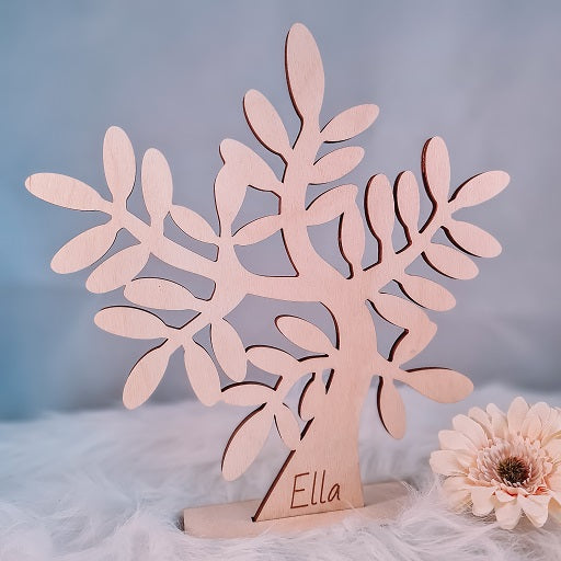 Naambord boom "Boven De Wolken"