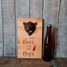 Afbeelding in Gallery-weergave laden, Gepersonaliseerde flesopener muur - beer
