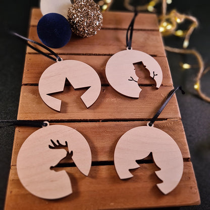 Kerstversiering "Silhouette"