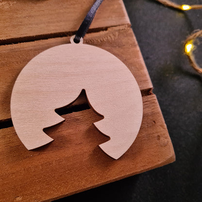 Kerstversiering "Silhouette"