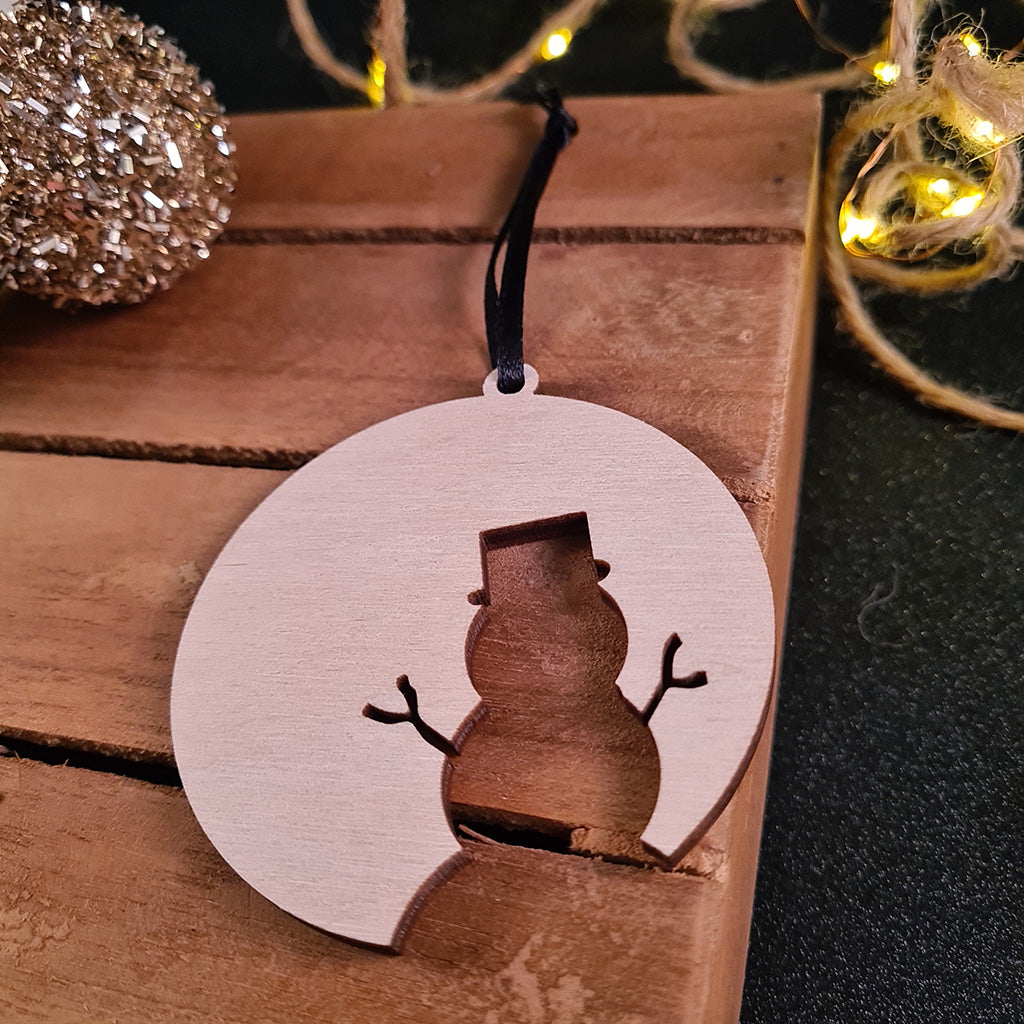 Kerstversiering "Silhouette"