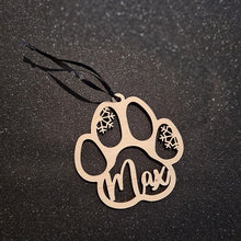 Afbeelding in Gallery-weergave laden, Kerstbal &quot;Hond&quot; met naam
