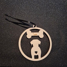 Afbeelding in Gallery-weergave laden, Kerstbal &quot;Hond&quot; met naam
