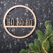 Afbeelding in Gallery-weergave laden, Kersthoepel &quot;Ho Ho Ho&quot;
