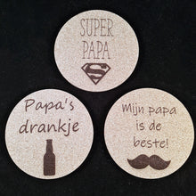 Afbeelding in Gallery-weergave laden, Onderzetter &quot;Papa&quot;
