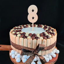 Afbeelding in Gallery-weergave laden, Taarttopper cijfer
