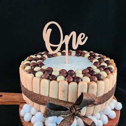 Taarttopper "Number"