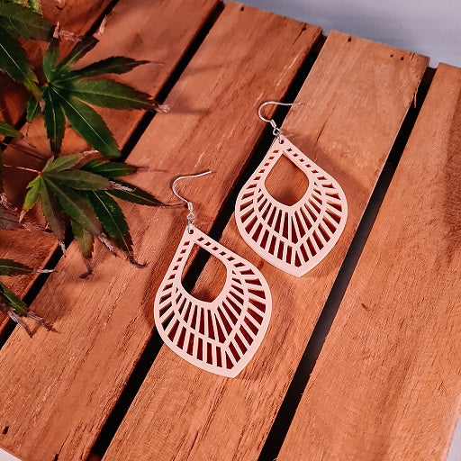 Beige druppels boho