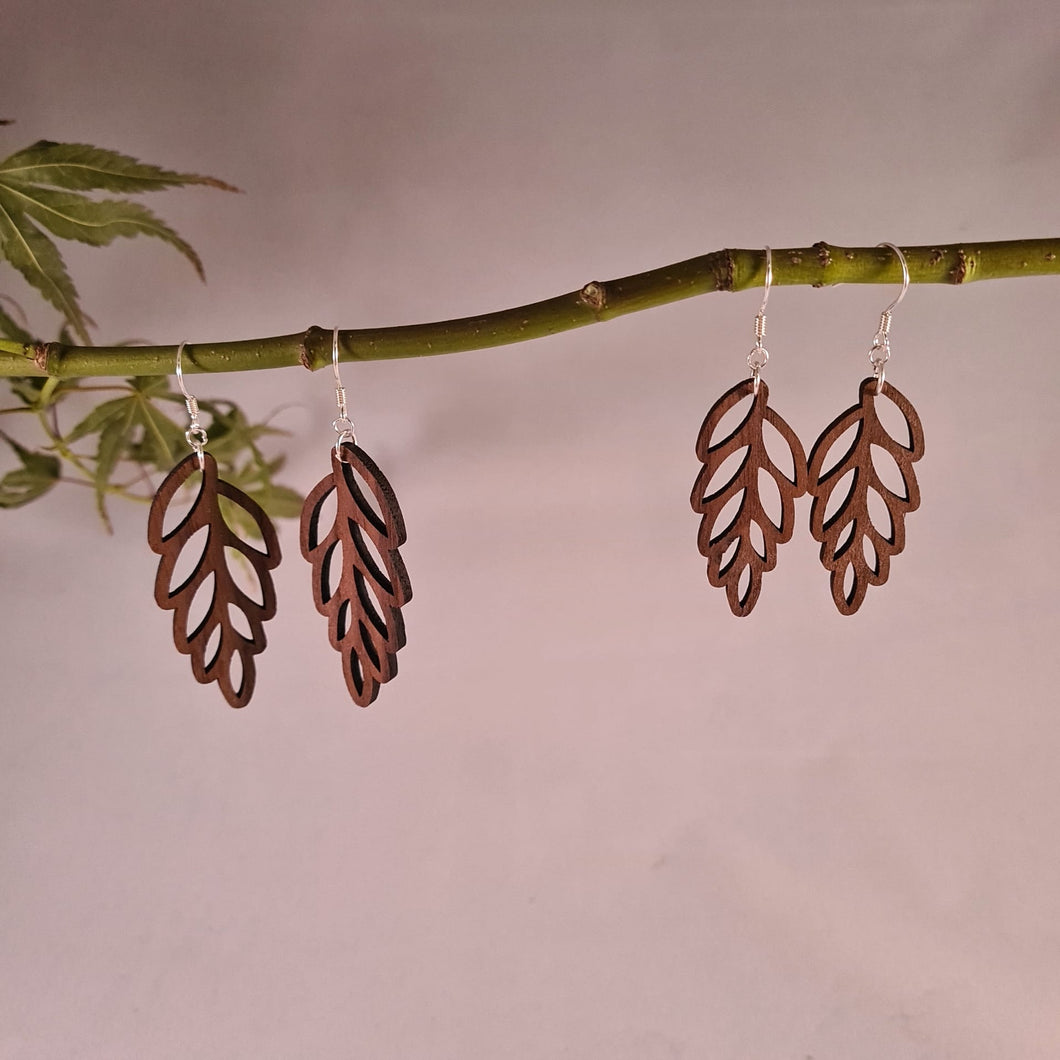 Houten blaadjes