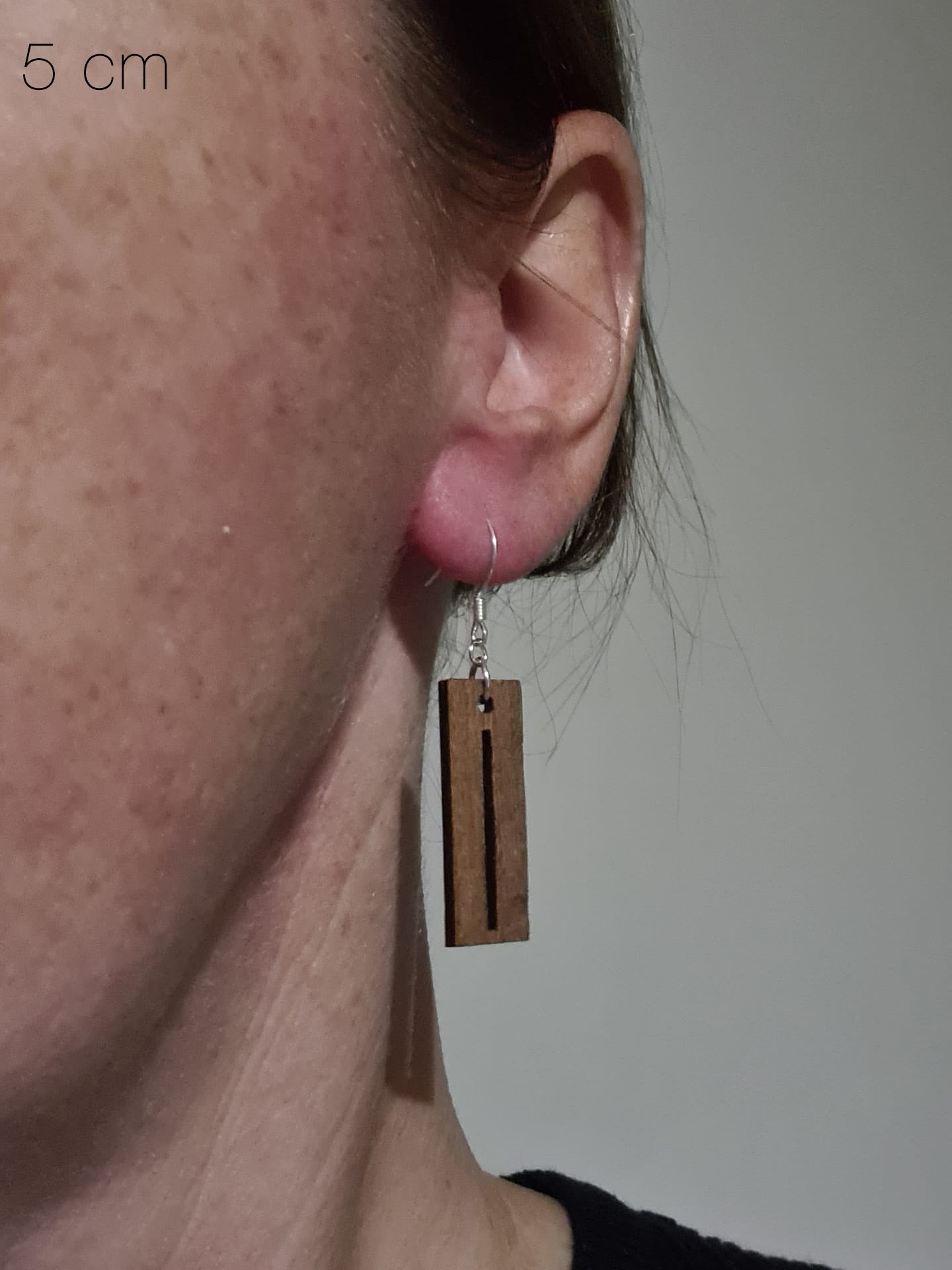 Houten staafjes smalle opening