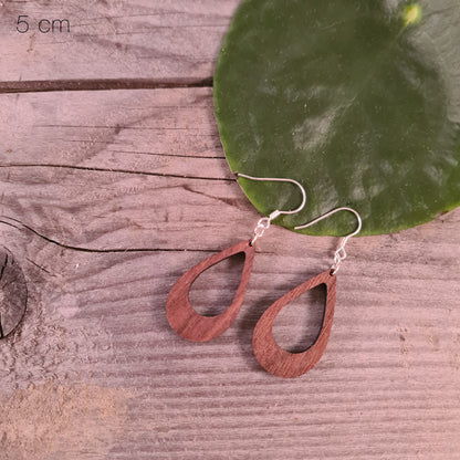 Houten open druppels