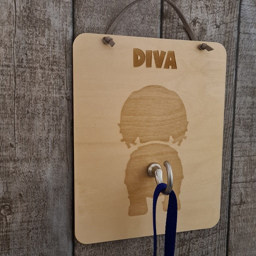 Kapstok voor hondenriem met naam