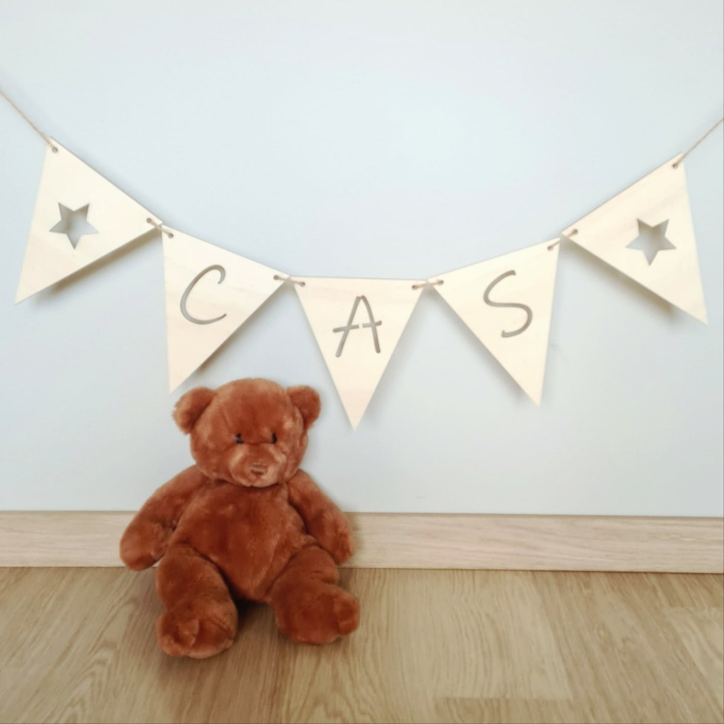 Houten vlagjes (prijs per vlagje)