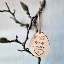 Afbeelding in Gallery-weergave laden, Houten paashanger met naam
