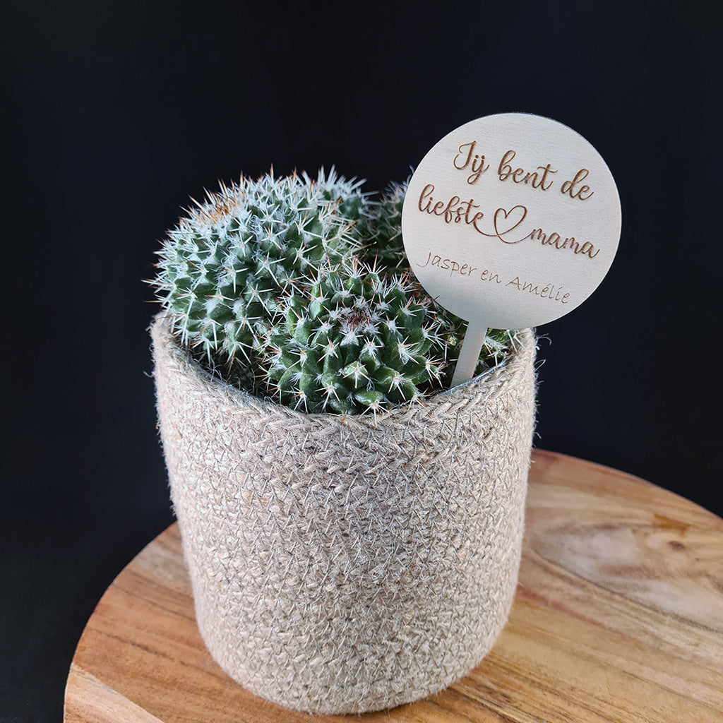 Plantenprikker met naam